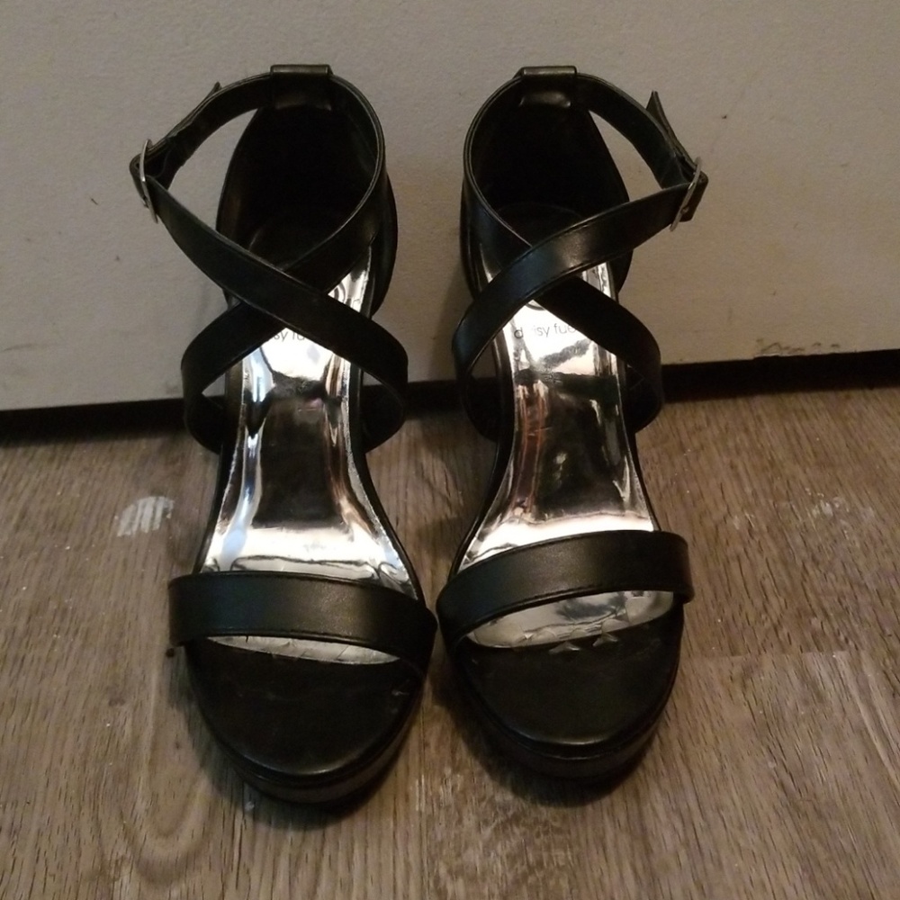 Strappy heels